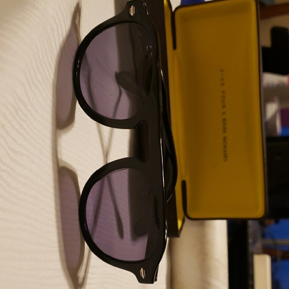 Five Four x Mark McNairy Black Sunglasses - Picture 2 of 4